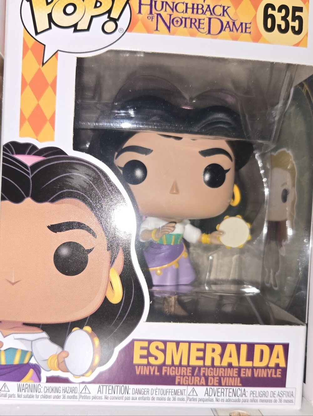 Funko Pop! Esmeralda #635 Vinyl Figure - Purple & White Outfit